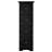72" Tall Cabinet With 4 Shelves In Black - Adds Storage Space Living Room, Bedroom, Bathroom, Kitchen Meets Demands Various Rooms 72 Inches-1976037619