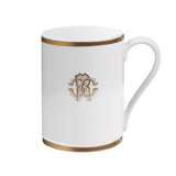 Mug Cup SILK in Luxury Box Gold diam. 3.9in, H 3in, cap. 12.5 oz