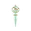25cm Handmade Solid Colour Glass Ball Ornament