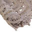 Tapis gris ovale en jute tissé à la machine-1127891668