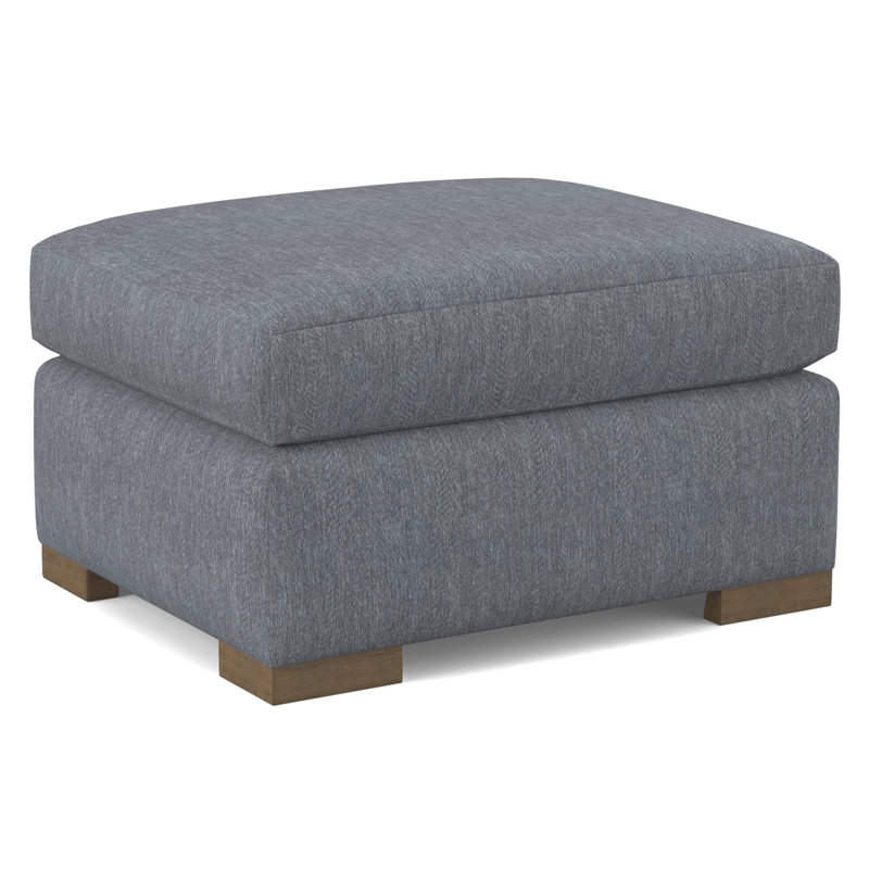 Square Ottoman, Weathered Gray, 61353-71