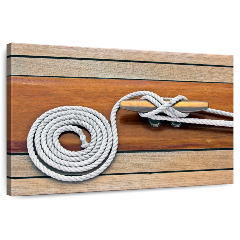 Aletra Rope Knots And Cleat, 32" H x 48" W