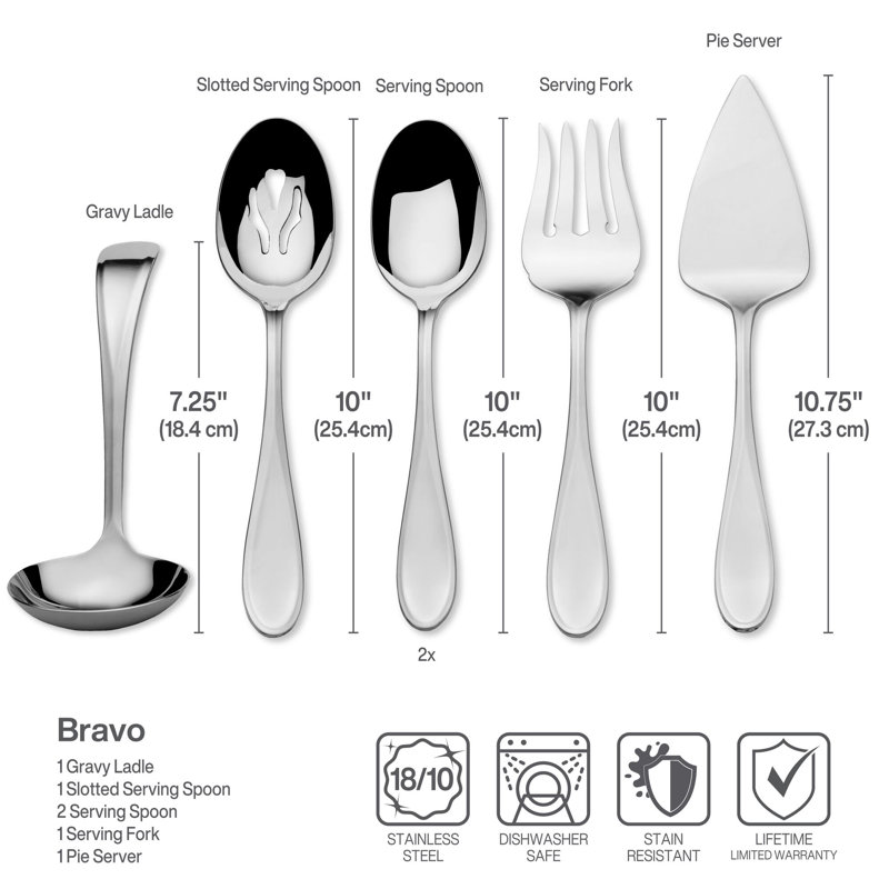 Ensemble de service 6 pièces Mikasa Bravo