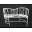  Banc de jardin en métal Vis-A-Vis