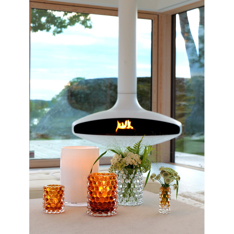 Hurricane Lamp Boule Large, Clear