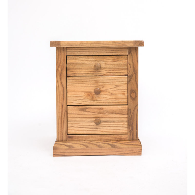 Ringo 45cm W Plywood / Laminate Board Bedside Table