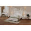 3-Pieces Bedroom Sets,Queen Size Wood Platform Bed  And Two Nightstands-White