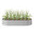1ft Raised Garden Bed Kit, Galvanized Planter Raised Garden Beds For Outdoor For Vegetables,Flowers &Herbs, Heavy Duty, Rust-Resistant-319688423