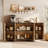 Dresser With 8-Door Enclosed Storage Cabinet & T-Shaped Wood Legs, Media Console For Living Room, Bedroom, Family Room, Home Theater-114222501