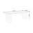 Light-walnut Rectangular Solid Wood + Acrylic Desk-109334436