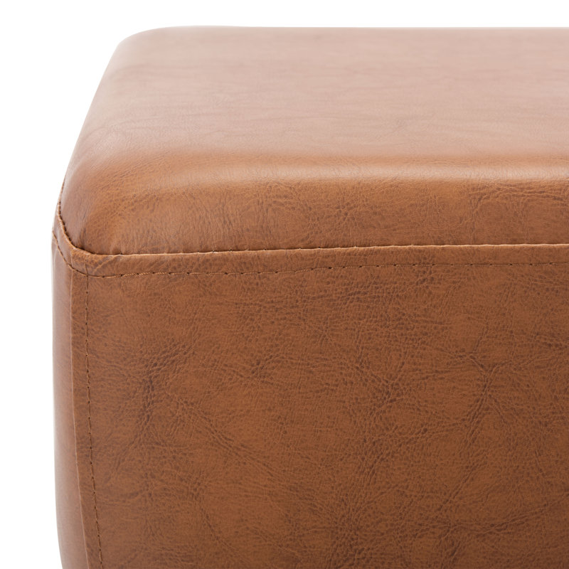 Banc rembourré Lennie, Brun