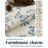 Linen Blend Semi-Sheer Rod Pocket French Country Floral  Curtains-748264579-748264576
