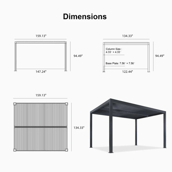 Dimensions du produit