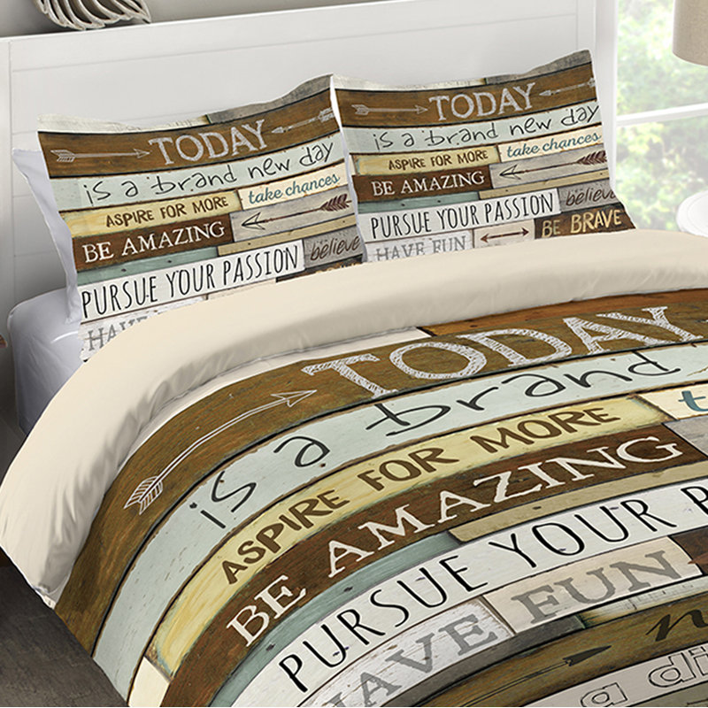 Cotton Machine Woven Striped Duvet Cover, Twin Duvet Cover