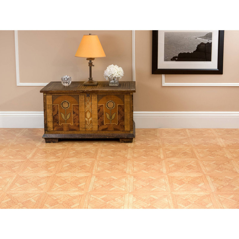 Classic Parquet Oak Self-Adhesive 12" x 12" x 1.2mm Vinyl Tile