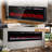 Knezova 60'' W Paint Electric Fireplace