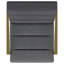 Fauteuil d'appoint rembourré en métal Kirra-1614687372