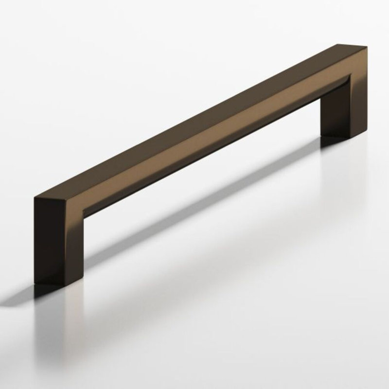 Poignée / poignée de type barre, 12", Bronze frotté à l'huile