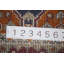 Tapis de couloir bleu 3x8