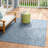 Herzberg Mull Gray Area Indoor/Outdoor Area Rug-1268111137