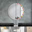 Huldar Glass Flat Wall Mirror