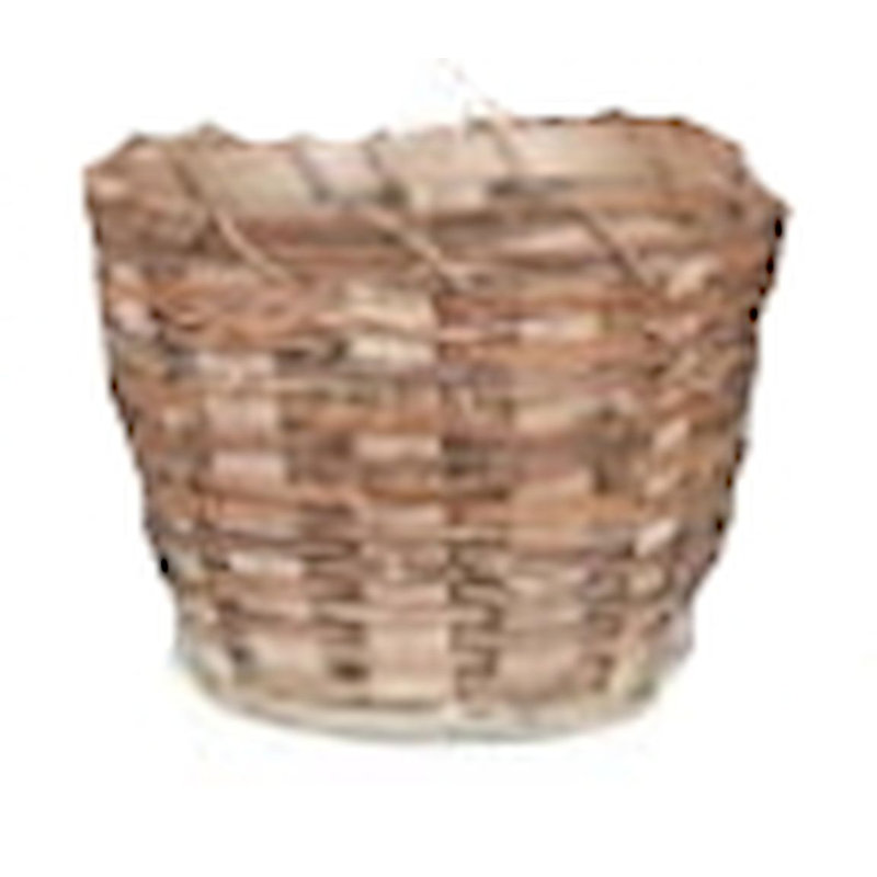 August Grove® Wicker Box, 7.5" H x 9.5" W x 9.5" D