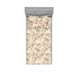 Blanc cassé, rose pâle / floral