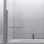 Porte de douche à panneau de baignoire pivotant l 31 po x H 55 ° à 180 °