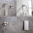 Circular 5 - Piece Bathroom Hardware Set-90977465