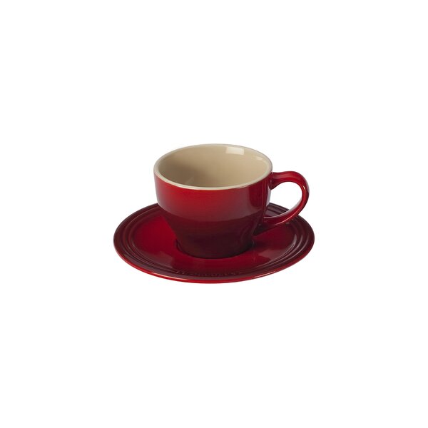 Le Creuset Set Of 2 Cappuccino Cups/Saucers - PG8000T0567