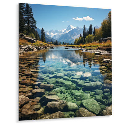 " USA Rocky Mountain Serenity Landscape "