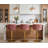 Swivel Adjustable Height Velvet Bar Stool-1220418869-1224472183