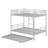 Metal Bunk Bed with Trundle-102095728-112510105