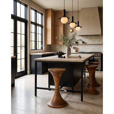 Marley Solid Wood 30'' Bar Stool