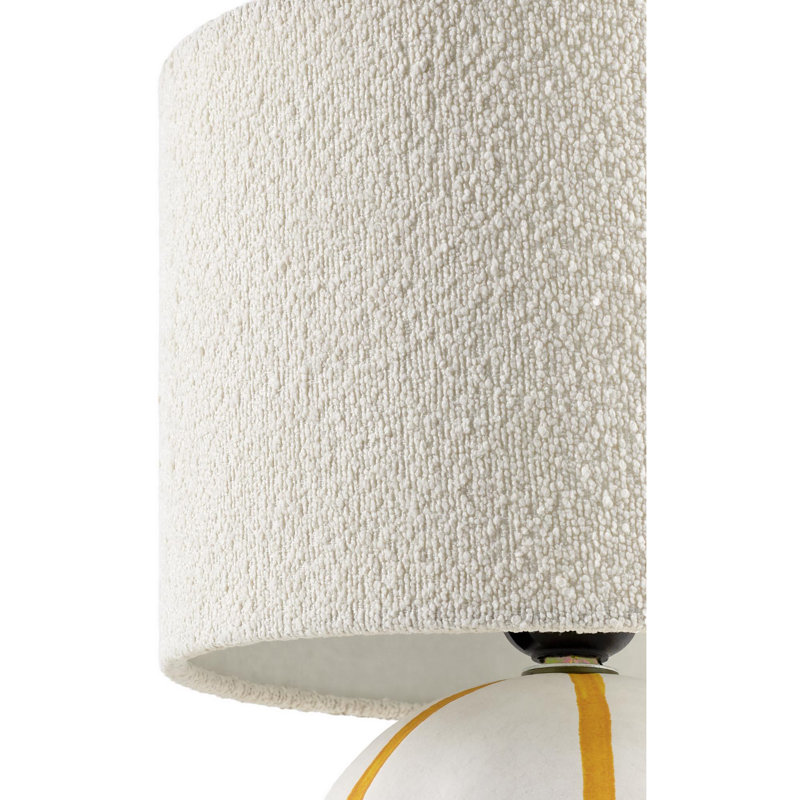 Kowal Kinki Table Lamp, Cream/Yellow