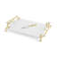 Lovebirds Silver & Gold Chesseboard w Knife