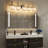 Gjystina 3-Light Dimmable Gold-Black/Chrome Crystal Vanity Light-2001491335-2004108653
