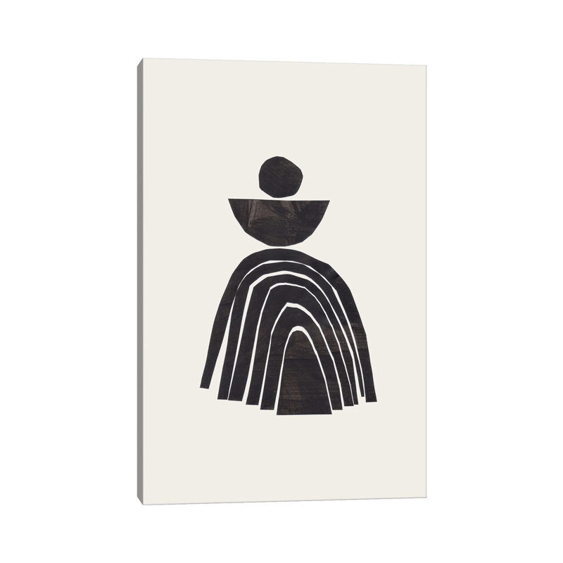 Tribal Lady by EnShape - Wrapped Canvas Gallery-Wrapped Canvas Giclée, 66.04 cm H x 45.72 cm W x 3.175 cm D