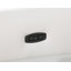 Canapé modulaire blanc en forme de L en cuir italien 8 pièces faisant face à la droite avec 2 fauteuils inclinables électriques et appuis-tête réglables-236091220