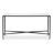 Dakor 58'' Marble Top Console Table