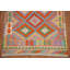 Colourful Kilim Reversible Wool Area Rug 5x6
