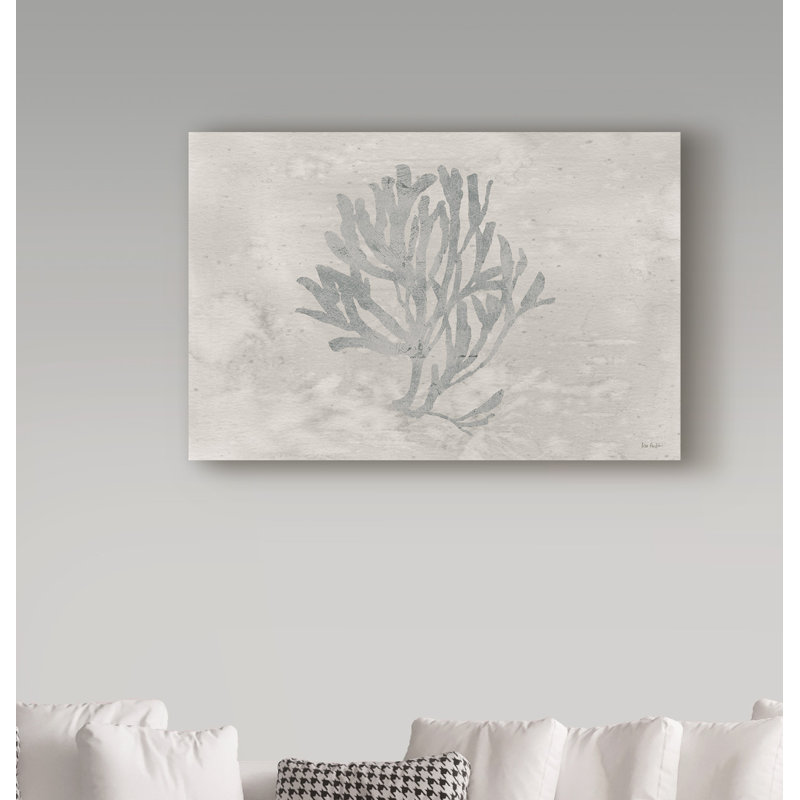 « water corail iii », reproduction de peinture à l’acrylique sur toile tendue, H 30 po x l 47 po x P 2 po