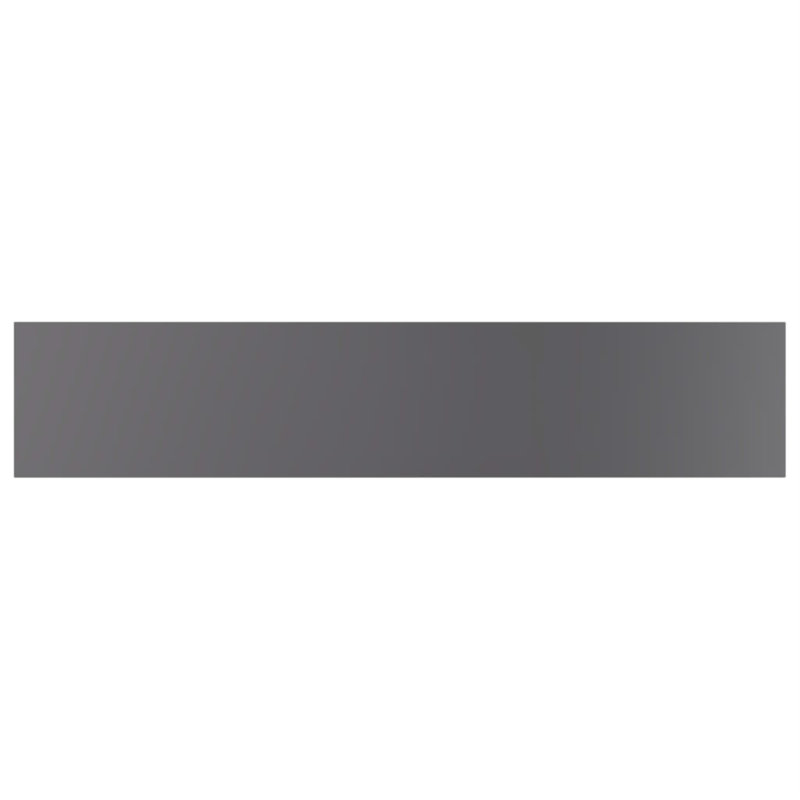 Floating Shelves Wall Shelving Wall Mounted Shelves Display Wall Units, 0.6"  H x 39.4" W x 7.9" D, High Gloss Gray