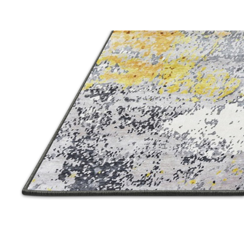 Tapis abstrait gris, Rectangle 8 pi x 12 pi