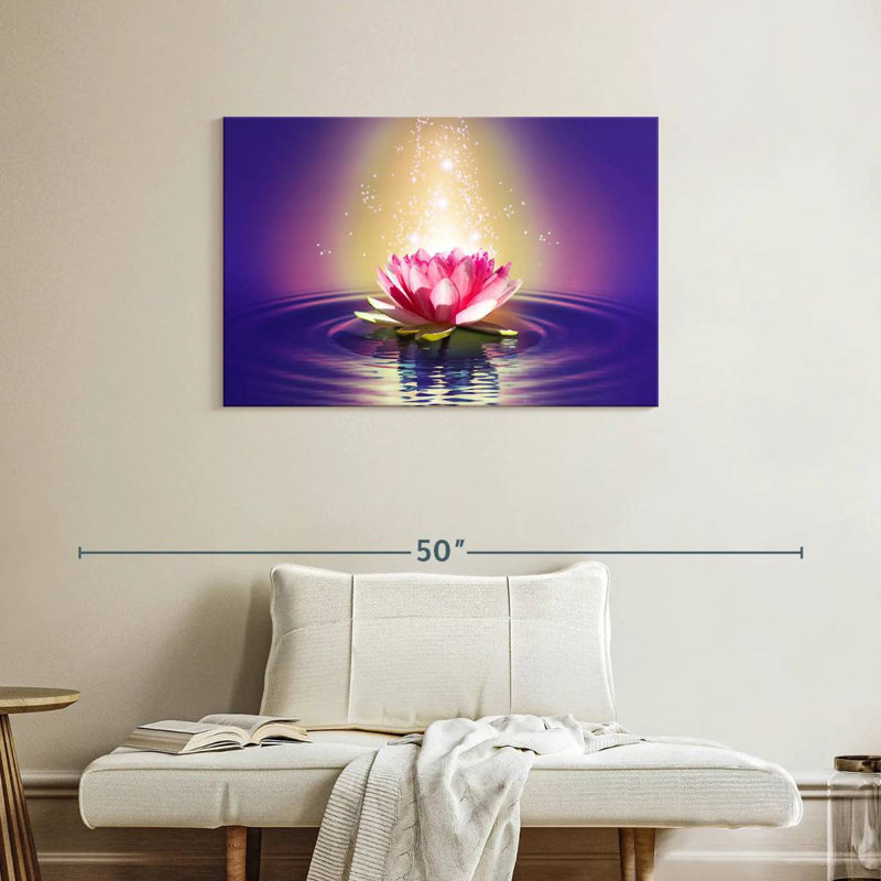 Harnek lotus enchanté, H 24 po x l 36 po