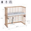 Babybay 5-in-1 Bedside Crib-104845902