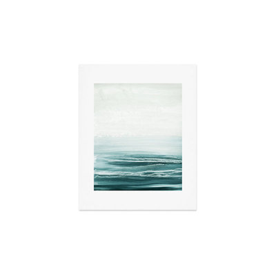 Iris Lehnhardt, impression de mer émeraude - non encadrée