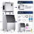 IceOrbit Coolake Commercial Ice Maker Machine 550lbs/24h With 360lbs Storage, 22 Inch Stainless Steel Ice Maker For Business Restaurant Cafe, Updated Antiscaling Filter, Doe Etl Listed