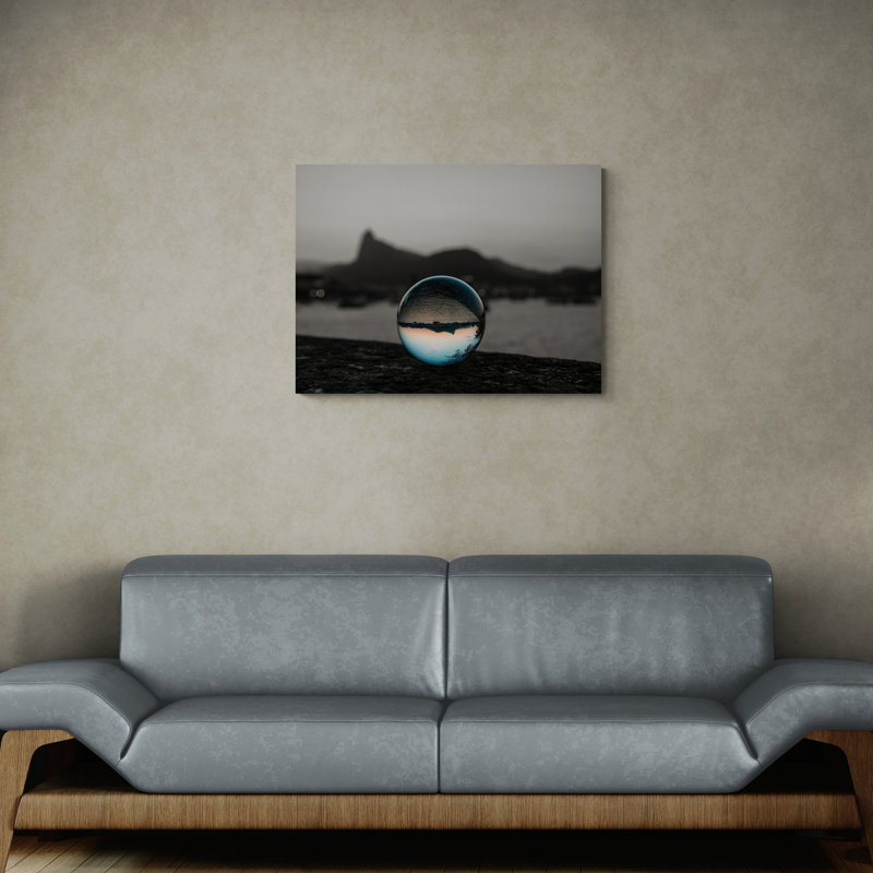 Reflections at Dusk - reproduction d'art sur toile tendue sur toile tendue, H 15 po x l 20 po