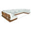 Canapé modulaire d'extérieur rembourré Ivry-1650546417
